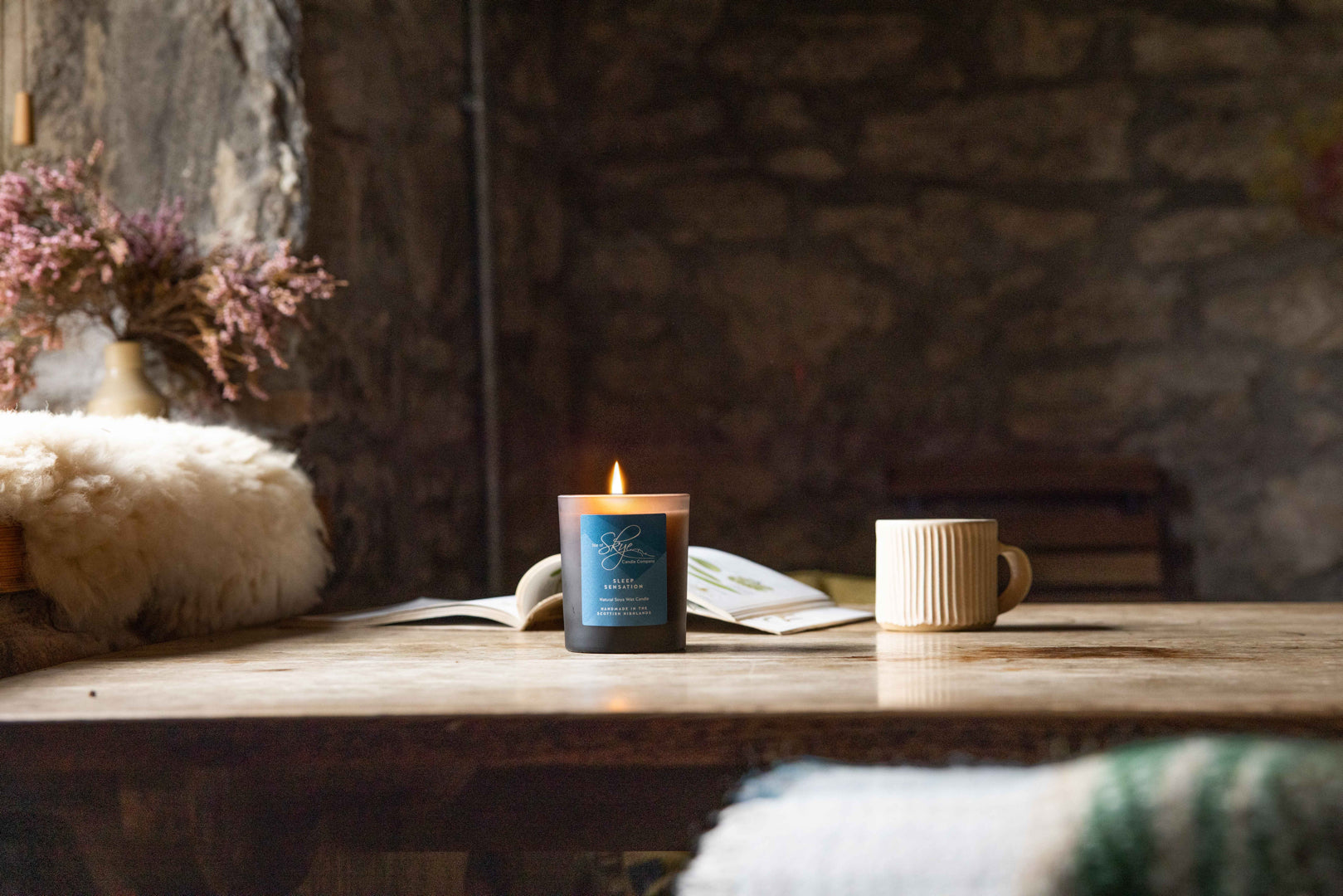 Autumn is nature's way of saying time to relax Isle of Skye Candle
