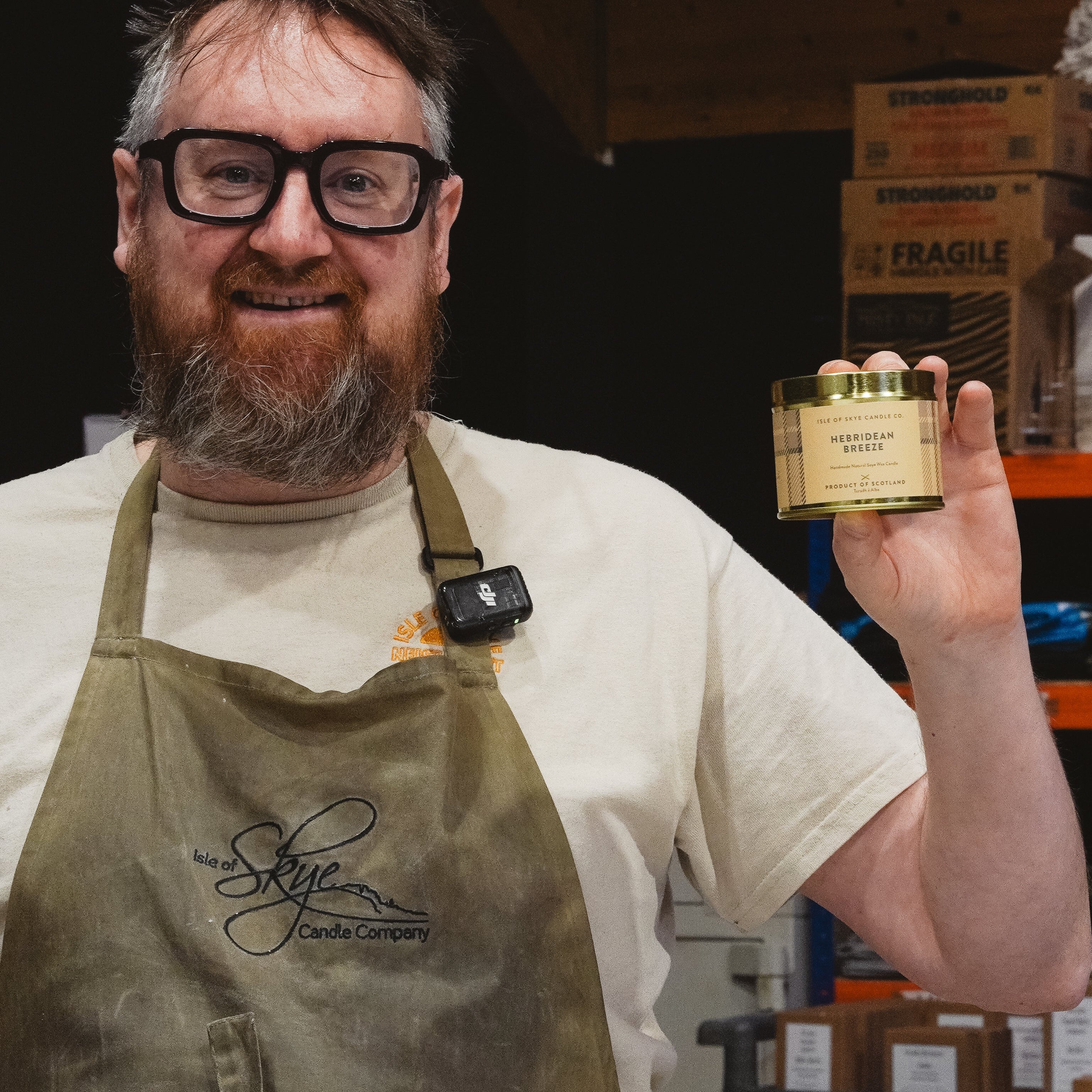 60 Seconds With Neil: Crafting Candles with Care and Precision
