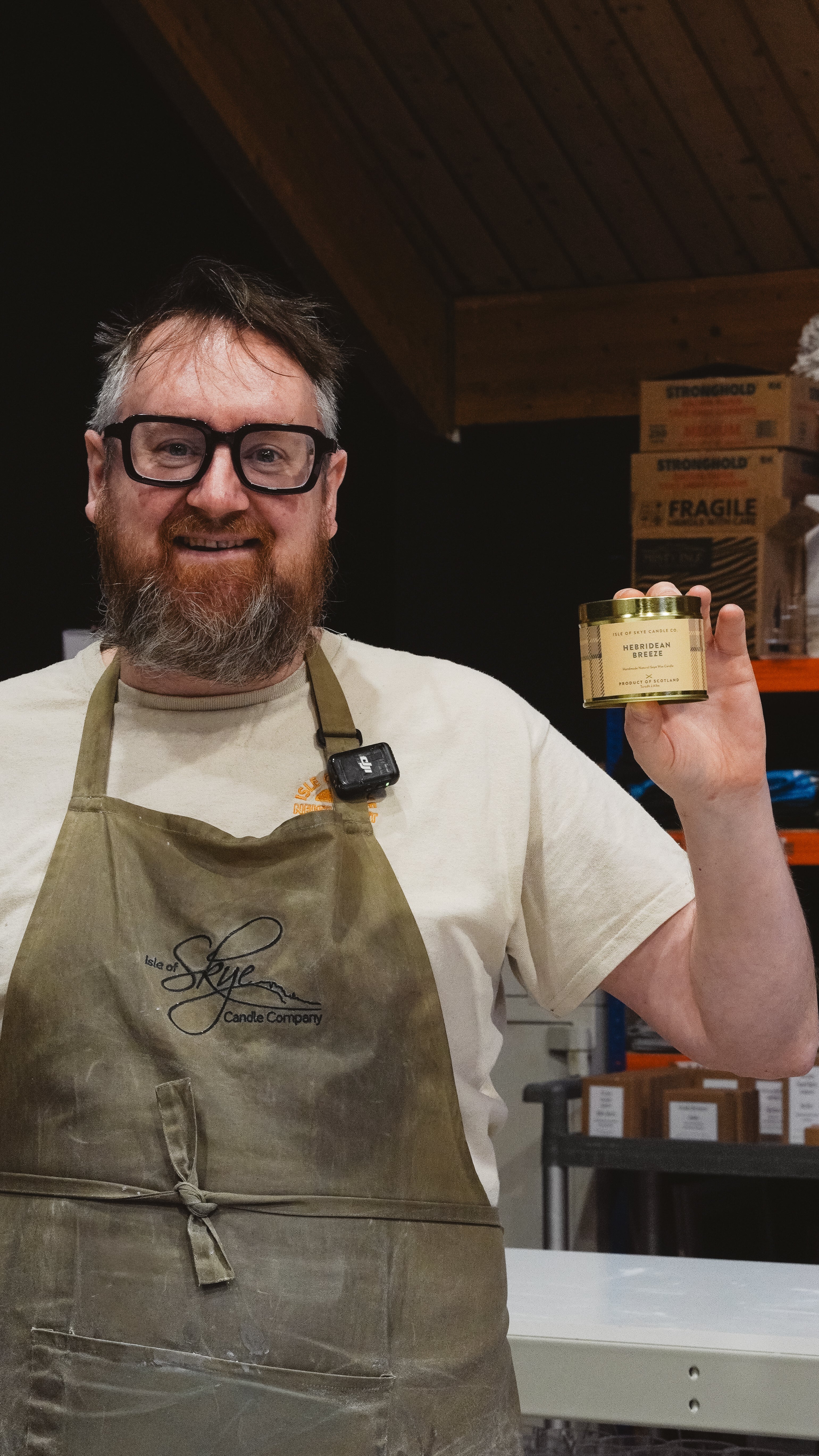 60 Seconds With Neil: Crafting Candles with Care and Precision