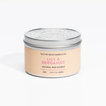 Lily & Bergamot tin candle