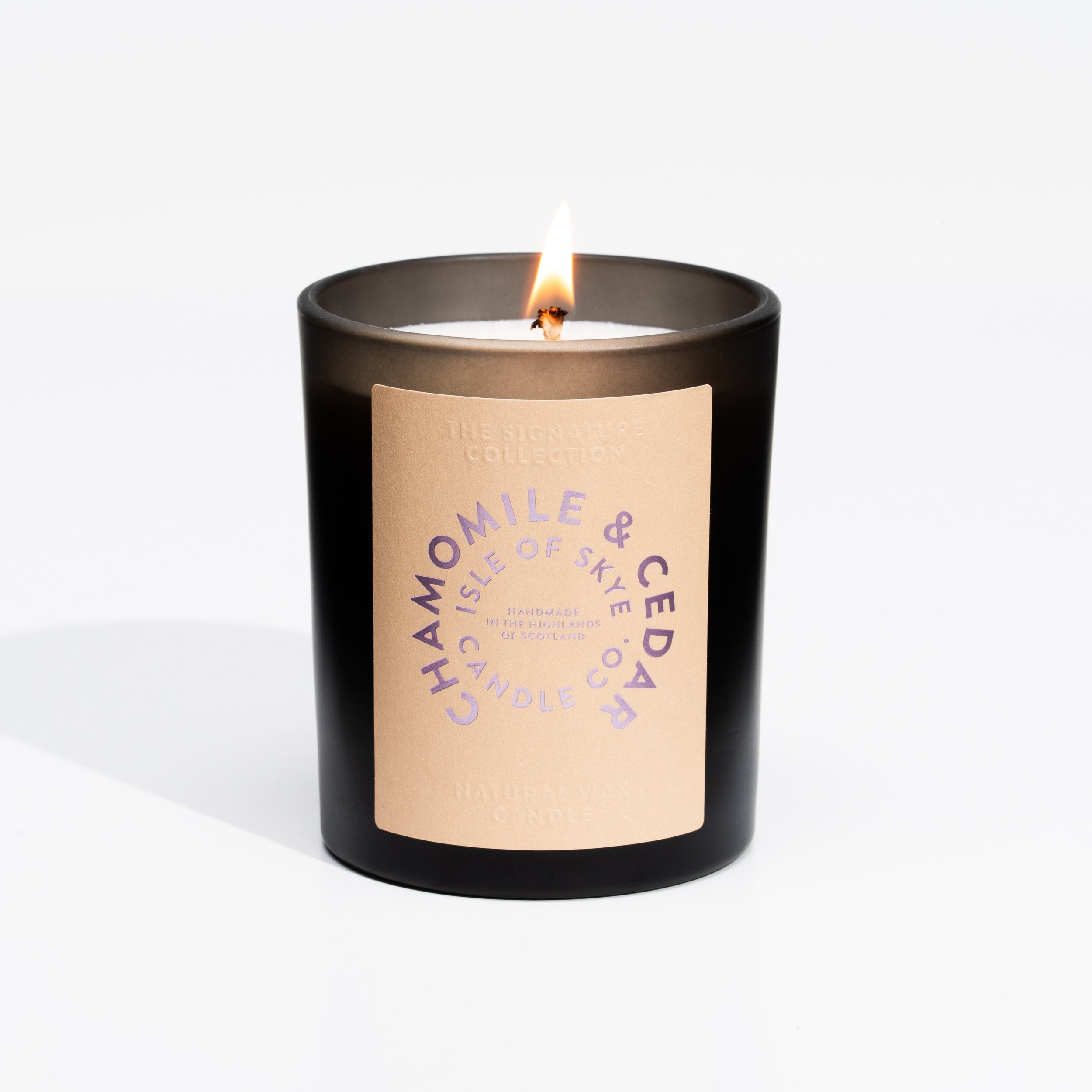 Chamomile & Cedar Black Tumbler 