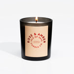 Rose & Amber Black Tumbler