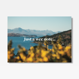 Just a wee note card